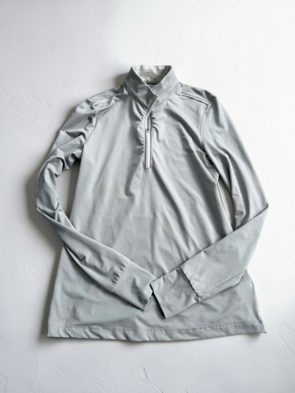 GREG NORMAN Women’s Gray Long Sleeve Active Top Size Small